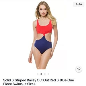 Solid and Striped Bailey swimsuit